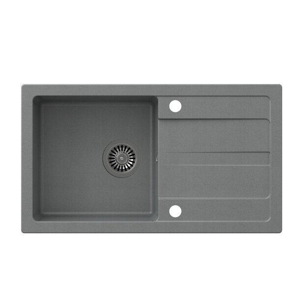 Plautuvė su maišytuvu Quadron GO MAX, TQ7744GMSZ, pilka 2