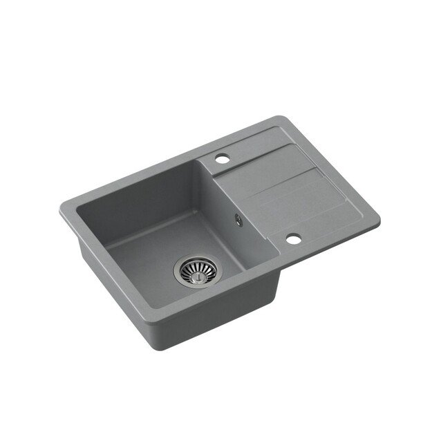 Plautuvė su maišytuvu Quadron GO MAX, TQ7744GMSZ, pilka 5