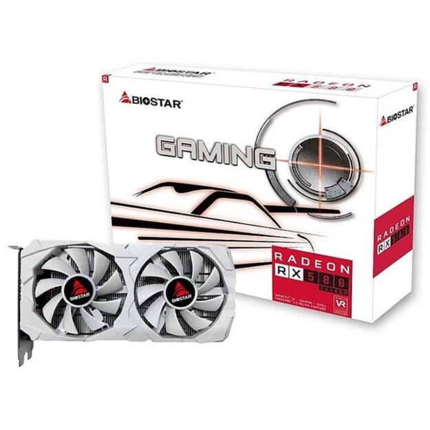 Graphics Card|BIOSTAR|AMD Radeon RX 580|8 GB|GDDR5|256 bit|PCIE 3.0 16x|Dual Slot Fansink|1xHDMI|2xDisplayPort|VA5825RQ82