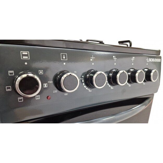 Dujinė viryklė su elektrinė orkaite Schlosser FS4406MAZA 3