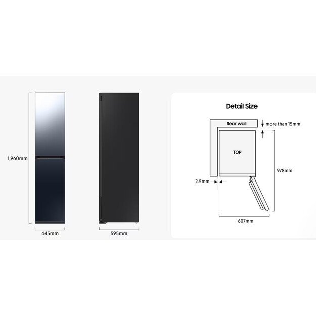 Džiovyklė Samsung DF18CB8700CRE1 1