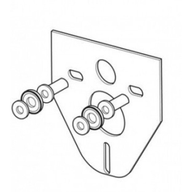 Garso izoliacijos rinkinys unitazams ir bidė TECEprofil 9200010 2