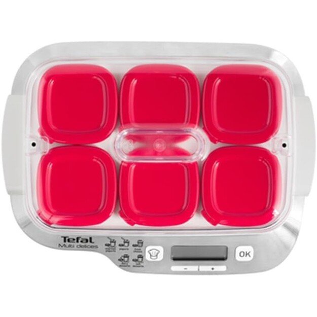 Tefal YG660 jogurto gaminimo aparatas, baltas 5
