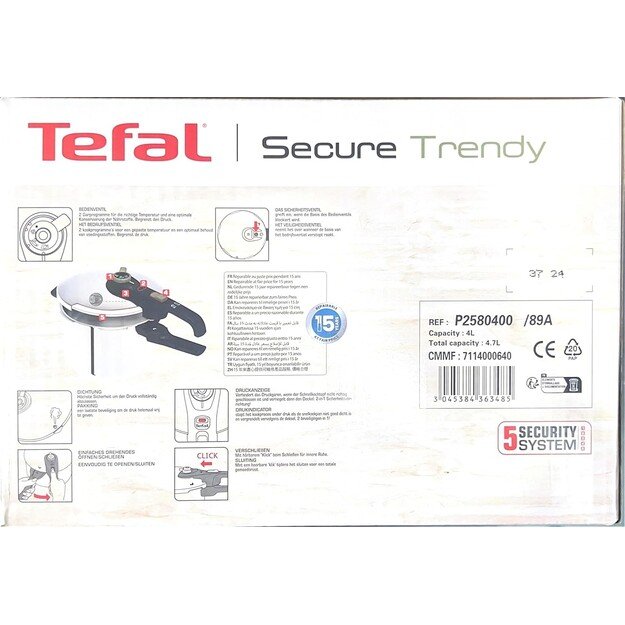Greitpuodis Tefal P2580400 3