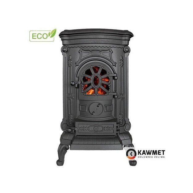 Ketaus krosnelė-viryklė KAWMET P9 (8 kW) ECO 23
