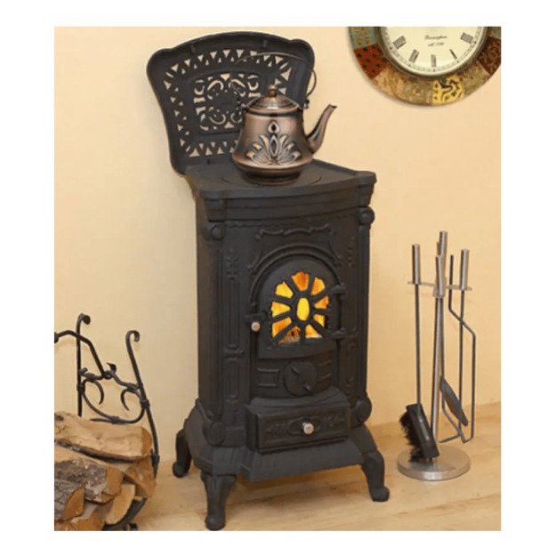 Ketaus krosnelė-viryklė KAWMET P9 (8 kW) ECO 17