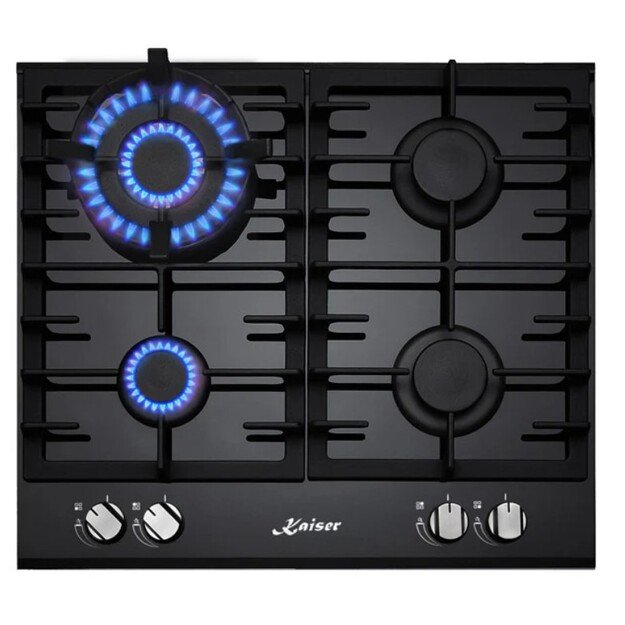 Įmontuojama dujinė kaitlentė Kaiser KCG 6380 Turbo 6