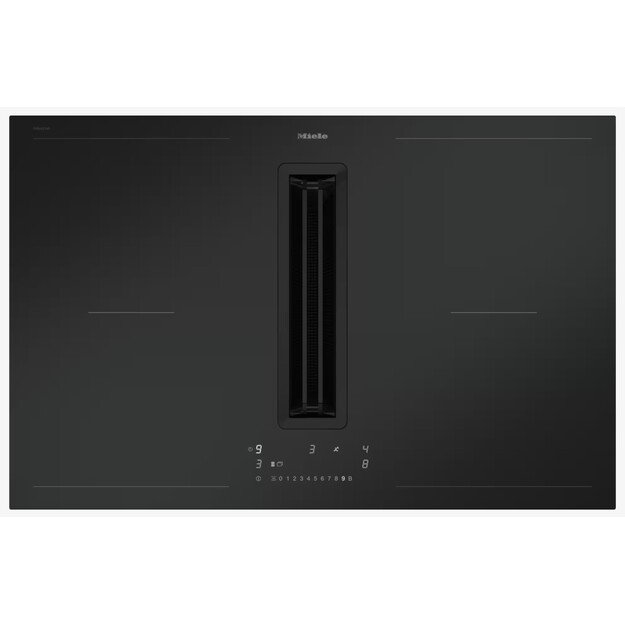 Indukcinė kaitlentė su integruotu garų surinkėju Miele KMA 7876-1 FL MattFinish