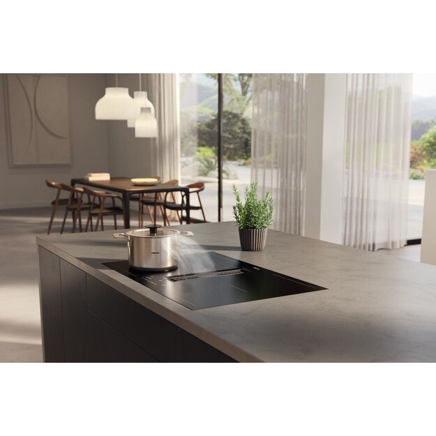 Indukcinė kaitlentė su integruotu garų surinkėju Miele KMA 7876-1 FL MattFinish 6