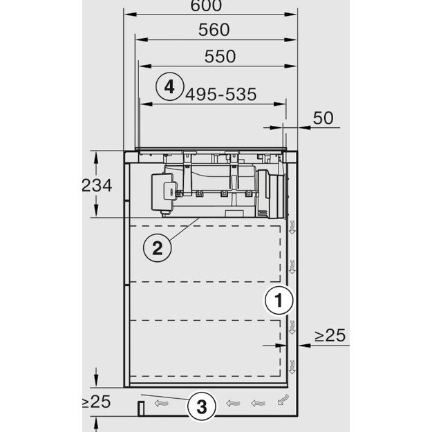 Indukcinė kaitlentė su integruotu garų surinkėju Miele KMA 7876-1 FL MattFinish 1