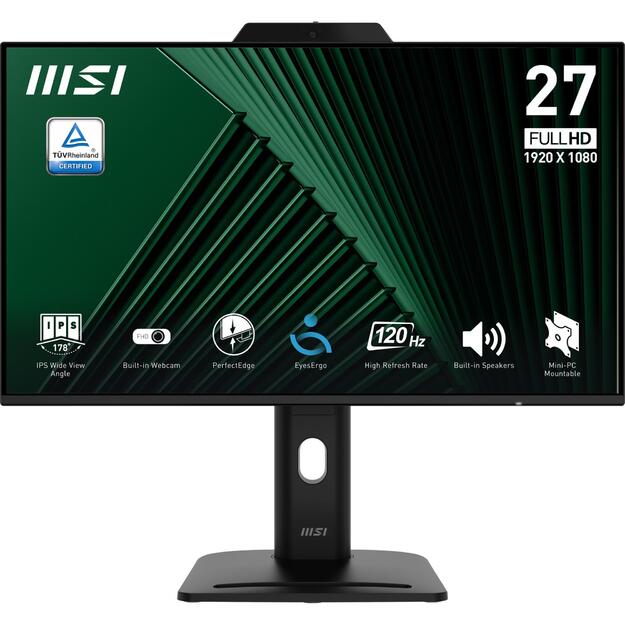 LCD Monitor|MSI|PRO MP272PMG|27 |Business|Panel IPS|1920x1080|16:9|120 Hz|Speakers|PROMP272PMG
