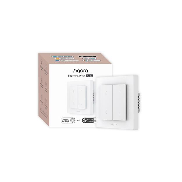 SMART HOME SHUTTER SWITCH H2/DS-K02D AQARA