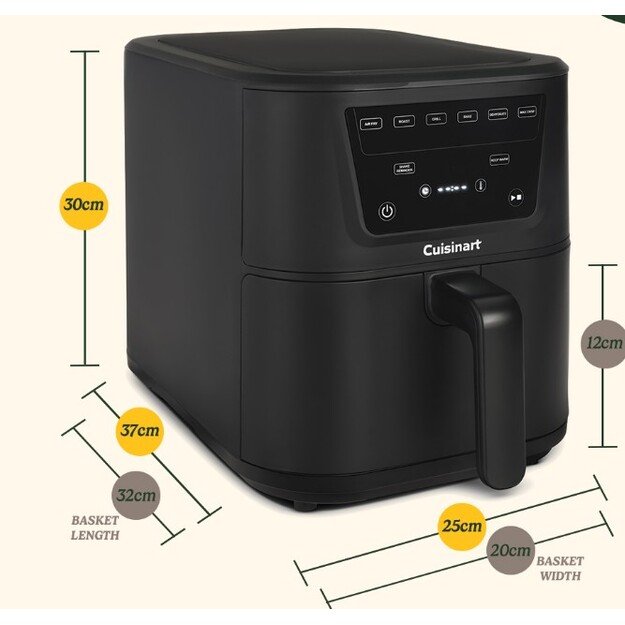 Kar&scaron;to oro gruzdintuvė Cuisinart COMPACTMAX AFS8OBLE 1