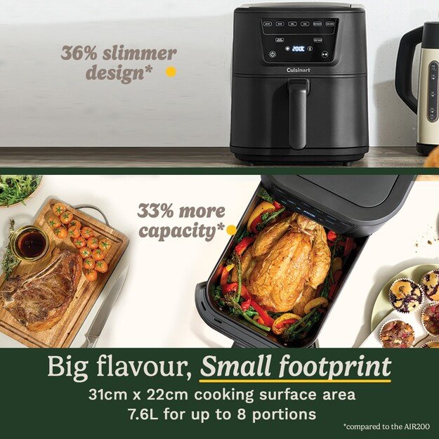 Kar&scaron;to oro gruzdintuvė Cuisinart COMPACTMAX AFS8OBLE 2