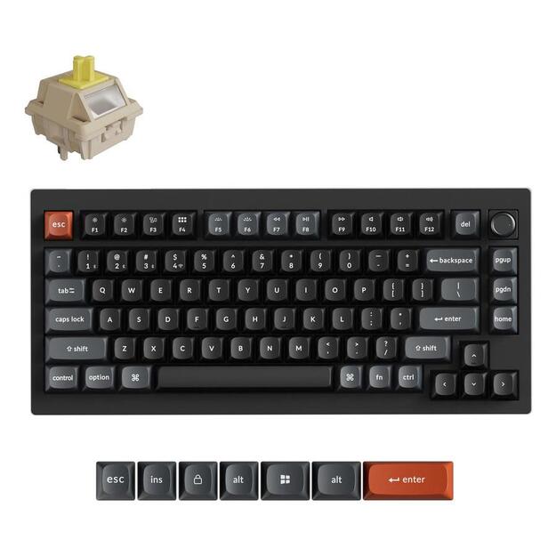 KEYBOARD WRL V1 ULTRA/BLACK V1U-D4 KEYCHRON