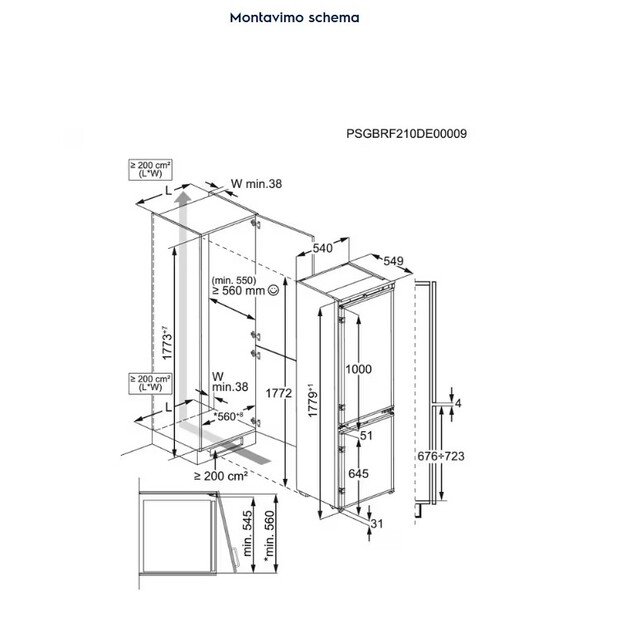 &scaron;aldytuvas Electrolux E7TNGE18S 2