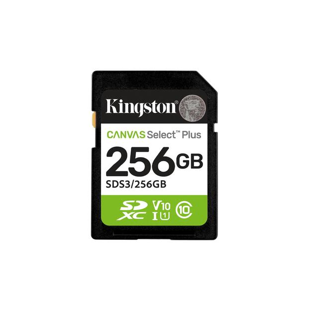 MEMORY SDXC 256GB UHS-I/SDS3/256GB KINGSTON