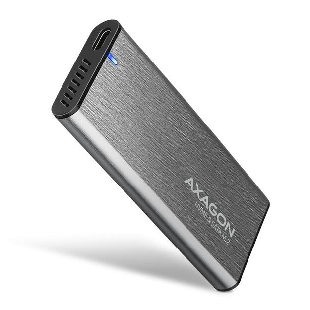 SSD ACC ENCLOSURE M.2 NVME/SATA USB-C EEM2-SG2 AXAGON