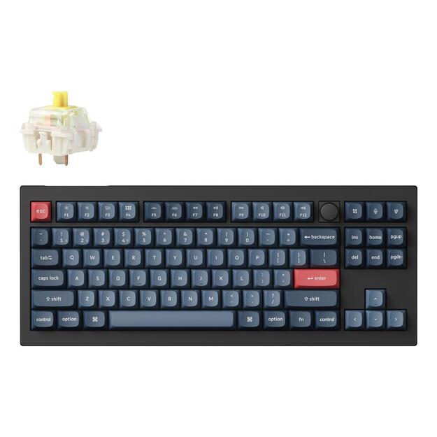 KEYBOARD WRL V3 MAX RGB/CARBON BLACK V3M-D4 KEYCHRON