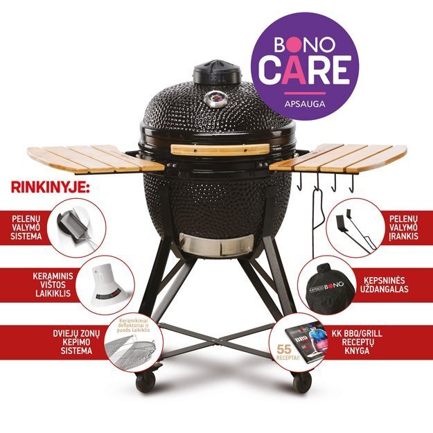 Kamado Bono MEDIA (juoda)