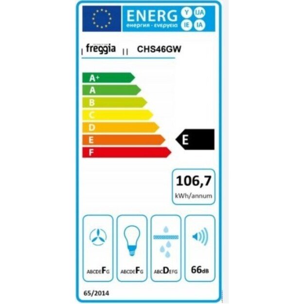 Įmontuojamas gartraukis FREGGIA CHS46GW