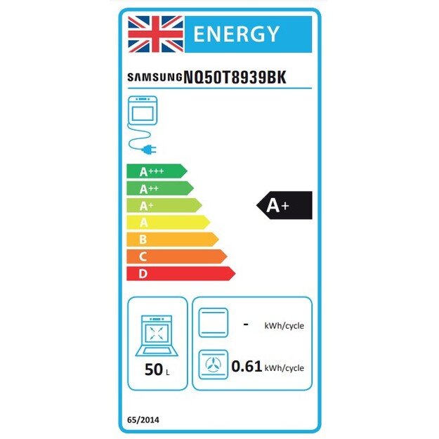 Orkaitė Samsung NQ50T8939BK