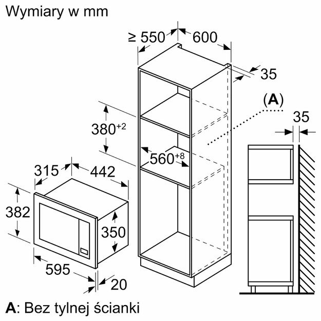 Mikrobangė BOSCH BEL620MB3