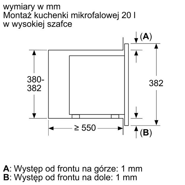 Mikrobangė BOSCH BEL620MB3