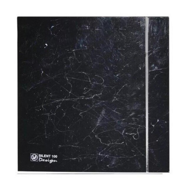 Ventiliatorius SOLER ampPALAU SILENT-100 CZ MARBLE BLACK DE SIGN - 4C, 5210611900