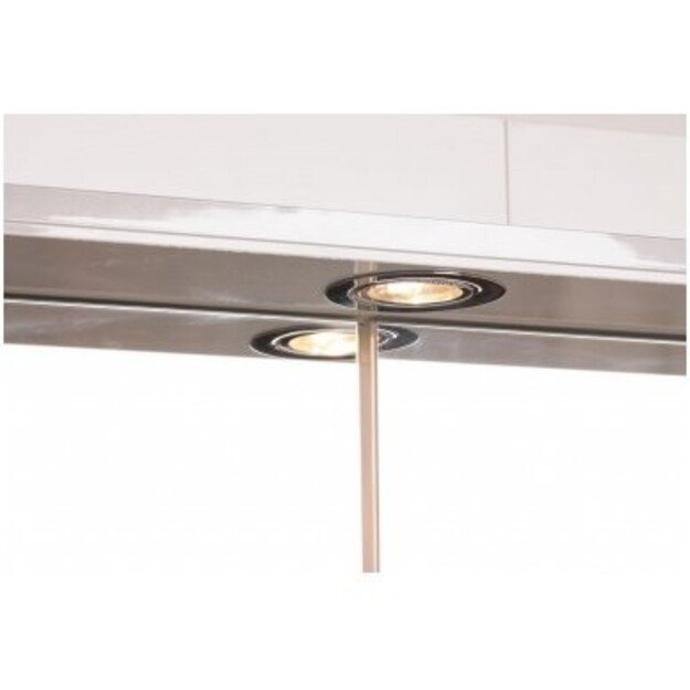 Spintelė su veidrodžiu ALLEGRO 90 cm blizgiai pilka, 2 LED, IP44 1104607