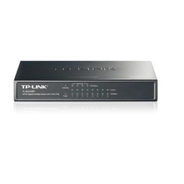 Switch|TP-LINK|8x10Base-T / 100Base-TX / 1000Base-T|TL-SG1008P