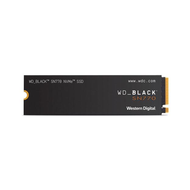 SSD|WESTERN DIGITAL|Black SN770|500GB|M.2|PCIe Gen4|NVMe|Write speed 4000 MBytes/sec|Read speed 5000 MBytes/sec|WDS500G3X0E