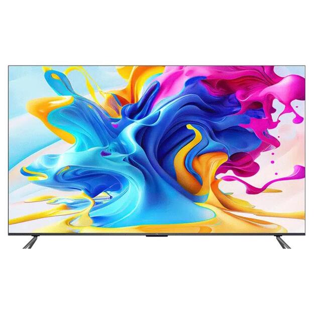 TV Set|TCL|50 |4K/Smart|QLED|Wireless LAN|Bluetooth|Google TV|Black|50C643