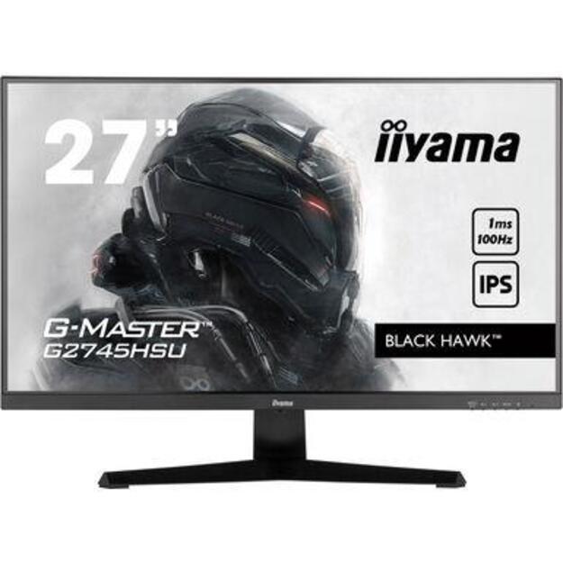 LCD Monitor|IIYAMA|27 |Gaming|Panel IPS|1920x1080|16:9|100Hz|Matte|1 ms|Speakers|Tilt|Colour Black|G2745HSU-B1