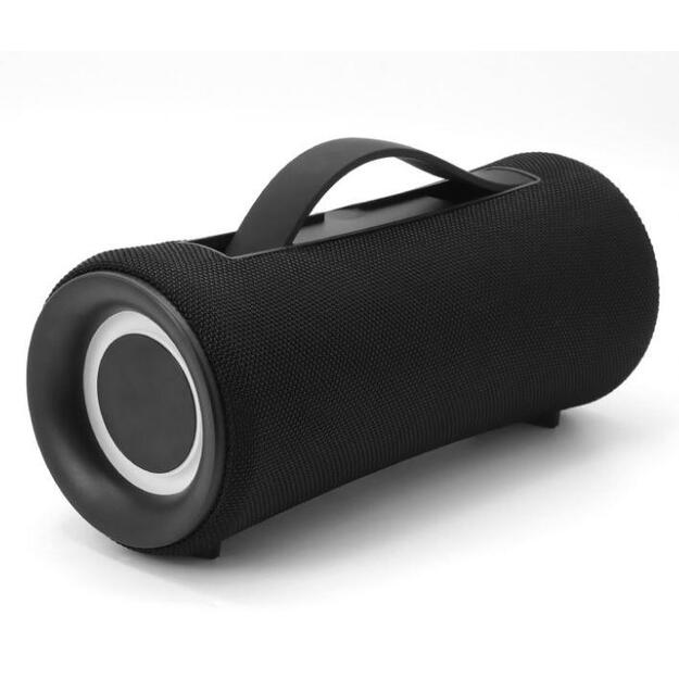 Portable Speaker|GEMBIRD|Black|Wireless|1xUSB-C|SPK-BT-LED-04