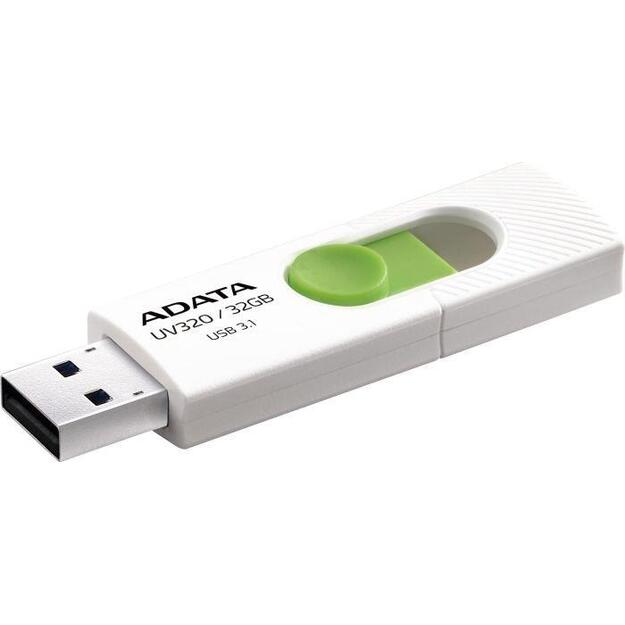 MEMORY DRIVE FLASH USB3.1 32GB/WHITE AUV320-32G-RWHGN ADATA