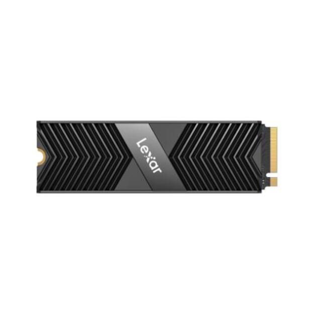 SSD|LEXAR|1TB|Heatsink M.2|PCIe Gen4|NVMe|Write speed 6300 MBytes/sec|Read speed 7500 MBytes/sec|10mm|MTBF 1500000 hours|LNM800P001T-RN8NG