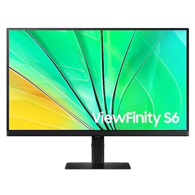 LCD Monitor|SAMSUNG|24 |Panel IPS|2560x1440|16:9|100 Hz|5 ms|Swivel|Pivot|Height adjustable|Tilt|Colour Black|LS24D600EAUXEN