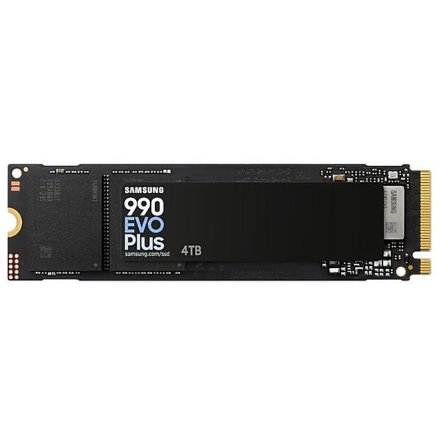 SSD|SAMSUNG|990 EVO Plus|4TB|M.2|PCIe Gen5|NVMe|TLC|Write speed 6300 MBytes/sec|Read speed 7250 MBytes/sec|2.38mm|TBW 2400 TB|MZ-V9S4T0BW