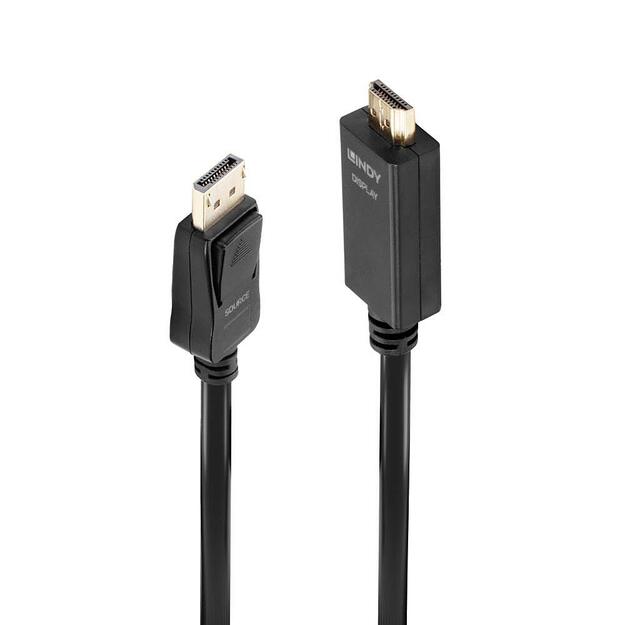 CABLE DISPLAY PORT - HDMI 0.5M/36920 LINDY