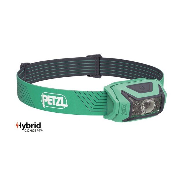 Prožektorius ant galvos Petzl ACTIK, 450 lm, PET002355, žalias