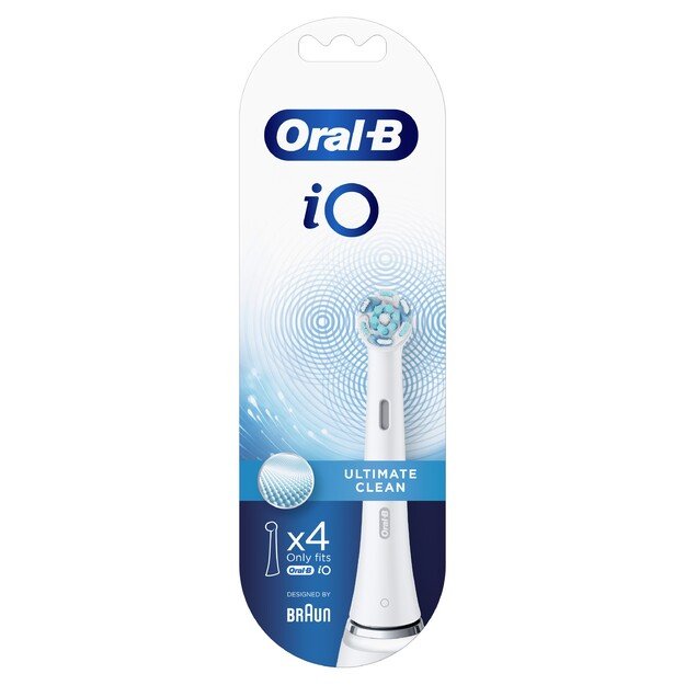 Dantų šepetėlių antgaliai Oral-B iO Ultimate Clean 4 vnt