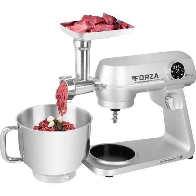 Kombainas ECG FORZA 6600 Metallo Argento 5