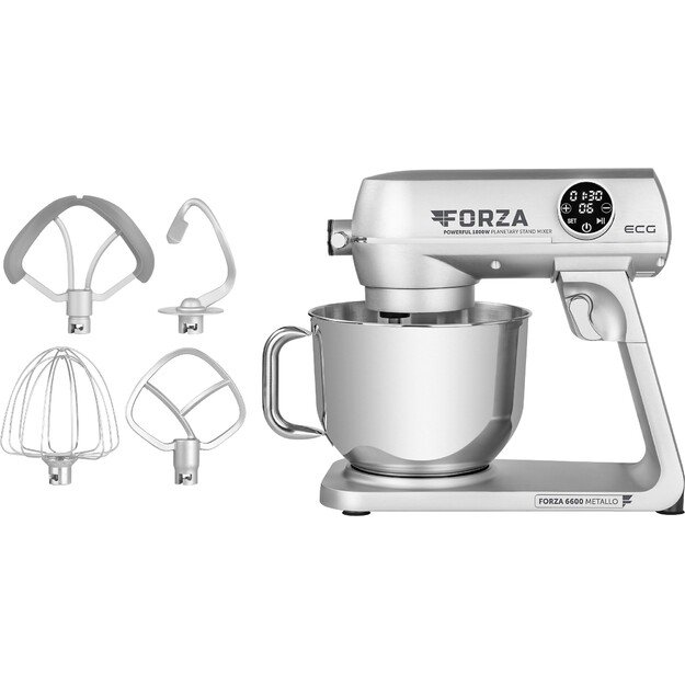 Kombainas ECG FORZA 6600 Metallo Argento 9