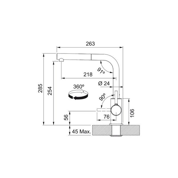 Mai&scaron;ytuvas Franke 115.0712.435 2
