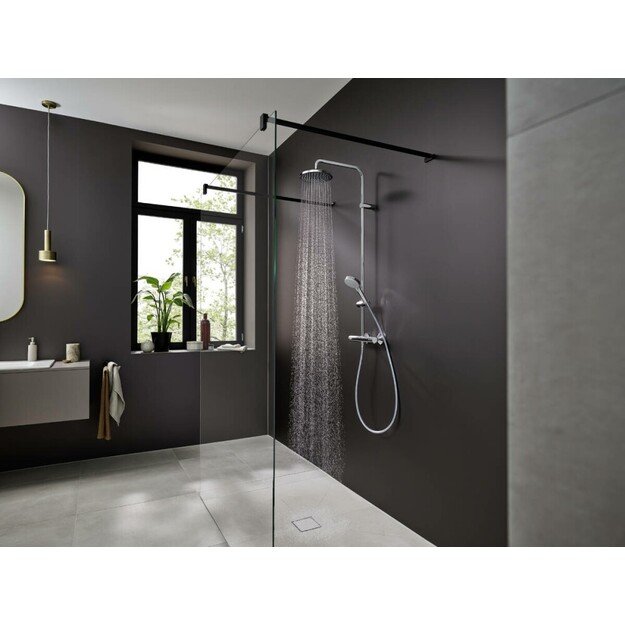 Termostatinė dušo sistema Hansgrohe Vernis Blend 200 1jet EcoSmart, 26089000, chromo 2