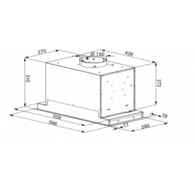 Įmontuojamas gartraukis Schlosser HL 60 TC BLAS / GLASS 1