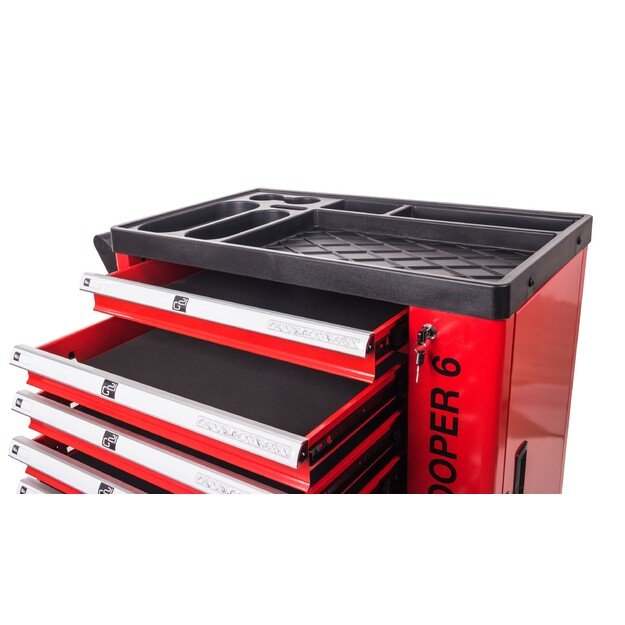 Įrankių vežimėlis G21 Cooper 6, 6350403 6