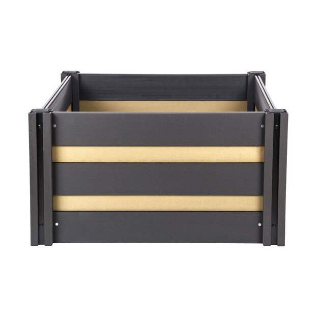 Pakelta lysvė G21 Crop Duo 106 x 106 x 57, WPC, Cumaru, 63900263