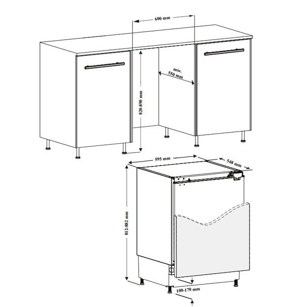 Šaldytuvas Kernau KBR 08122.2 1